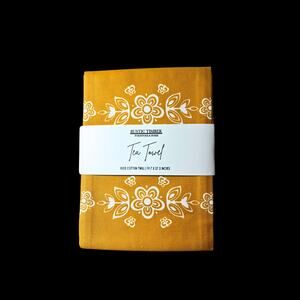 Butterfly Gold Pyrex-inspired Tea Towel